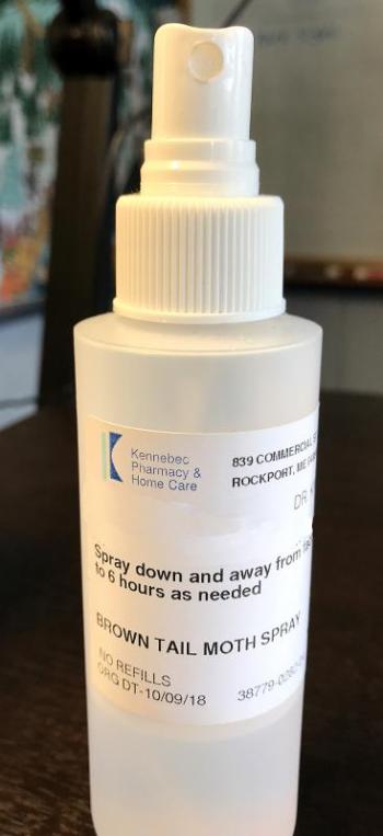 A pharmacy-made compound to relieve the itch. Photo courtesy Holly Anderson