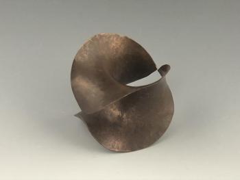 An example of the hyperbolic parabloid taught to her by Michael Good. (Photo courtesy Russell Kahn)