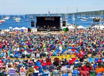 Oh yeah ... the North Atlantic Blues Festival is where it’s at. Courtesy photo of festival grounds, seaside, no less!