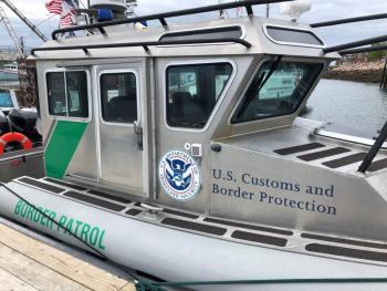 The U.S. Border Patrol vessel whose homeport is in Calais will be further south on patrols. (Photo courtesy U.S. Border Patrol)