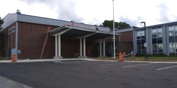 The juveniles first targeted Belfast Area High School after noticing lights on. (photo by Erica Thoms)