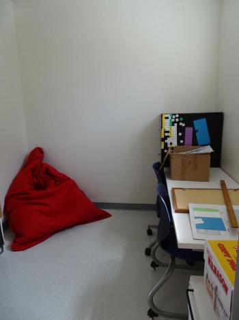 One of the smaller rooms. (photo by Erica Thoms)