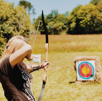 Archery is one of the most popular on-site activities. (Photo by Nina Gallant)
