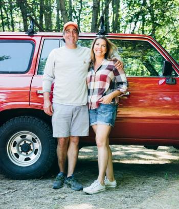 Josh and Sarah Pike. (Photo by Cara Dolan)