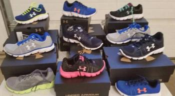 Shoes ready for distribution. (Courtesy John Murphy)