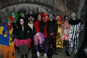 The infamous CarnEvil clowns are back. Photo courtesy Fright at The Fort