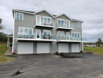 The frontal view of Units 5, on the right, and 7. (Courtesy Dave Giroux)