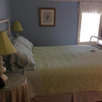 How the Lois M. Candage room appeared before the renovations. (Courtesy Carolyn and Rick Bentzinger)