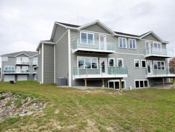 A view of both the constructed duplexes. (Courtesy Dave Giroux)