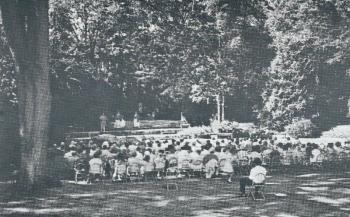 A Shakespeare production performed at the Camden Amphitheatre. (Photo courtesy Barbara Dyer)