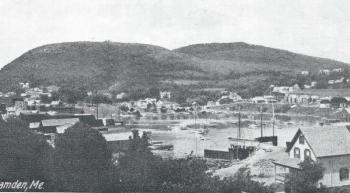 Camden’s Inner Harbor with the Jacob’s Kiln in the foreground. (Photo courtesy Barbara Dyer)