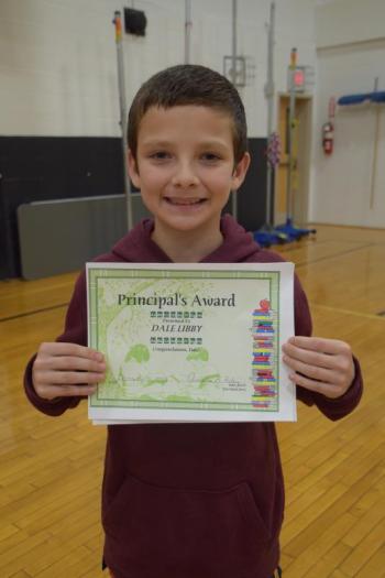 Principal’s Award winner, Dale Libby. (Photo courtesy Thomaston Grammar School)