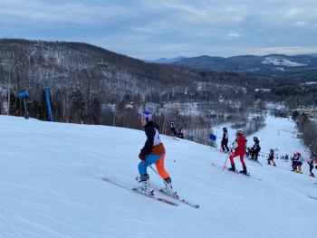 Camden Hills alpine skier Devon Smith. (Courtesy Mike Smith)