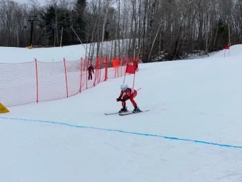 Camden Hills alpine skier Abigail Williams. (Courtesy Mike Smith)