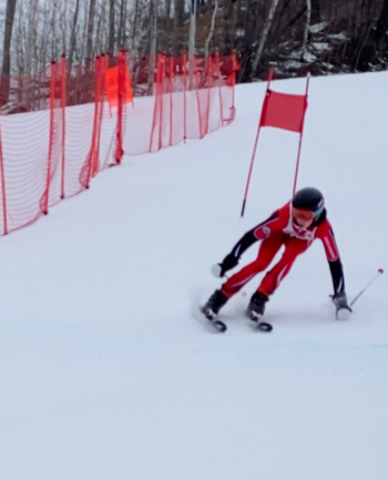 Camden Hills alpine skier Alistair Levitt. (Courtesy Mike Smith)