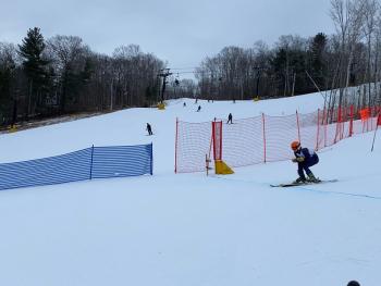 Oceanside alpine skier Cyrus Alley. (Courtesy Mike Smith)