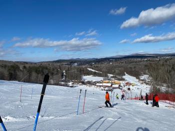 The scene of the KVAC alpine championship Feb. 8. (Courtesy Mike Smith)