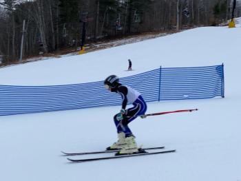 Islesboro alpine skier Jett Lindelof. (Courtesy Mike Smith)