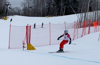 Camden Hills alpine skier Marlie Berard. (Courtesy Mike Smith)