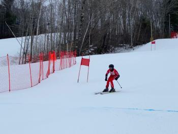 Camden Hills alpine skier Oliver Kydd. (Courtesy Mike Smith)