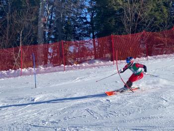 Camden Hills alpine skier Caellen Roberts. (Courtesy Mike Smith)