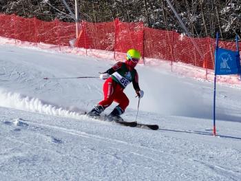 Camden Hills alpine skier Hailey Jones. (Courtesy Mike Smith)