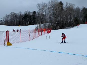 Camden Hills alpine skier Izzy Larsen-Leavins. (Courtesy Mike Smith)