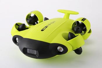 The QYSEA FIFISH V6 underwater robot. (Courtesy Chip Lagerbom)
