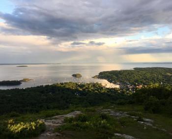 View from the mountaintop. (Photo courtesy Kristen Lindquist)