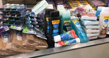 Products purchased for the South School comfort closet. (Courtesy Heather Anderson)