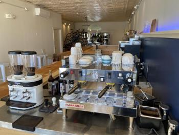 The coffee side. Photo courtesy Chris Gardner