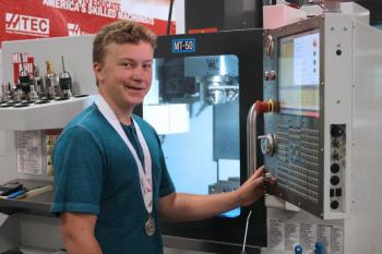 Elliott Johnson. (Photo courtesy Mid-Coast School of Technology)