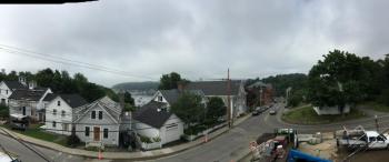 A longer view from the clock’s vantage point. (Photo courtesy Justin Smith)