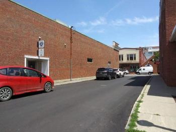 Orient Street looking toward Main Street. (Photo by Sarah Thompson)