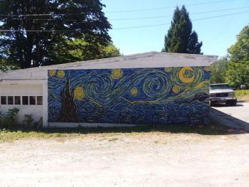 The mural. Photo by Kay Stephens