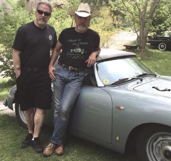 Kris Marsala and Eric green in Belfast Maine 2018