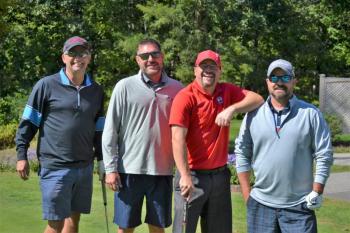 Tournament champs Horch Roofing team. (Belfast Area Chamber of Commerce)