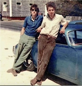 Kris Marsala and Eric Green in Provincetown, 1975. Photo: Penelope