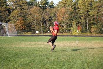 Sophomore running back and linebacker Louis Mainella. (Courtesy Sally Russillo)
