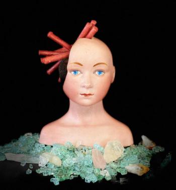 “Miss Corona” Photo of artwork courtesy Amy Lowry