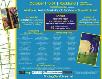 A poster for Finding Our Voices.