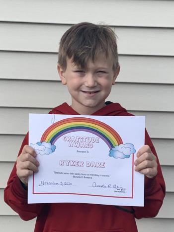 Ryker Dare. (Photo courtesy Thomaston Grammar School)