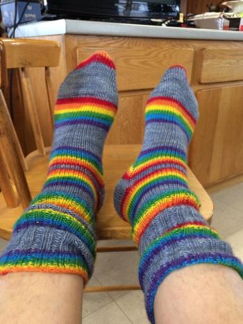 Knitting socks is so 2020 (Photo courtesy Eva Murray)
