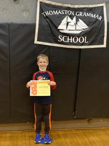 Ethan Black, kindergarten. (Photo courtesy Thomaston Grammar School)