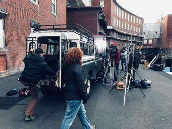 Holly Star crew filming. Photo courtesy Erik Van Wyck