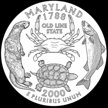 The proposed coin design Gary Cooper designed for the State of Maryland quarter. (Courtesy photo)
