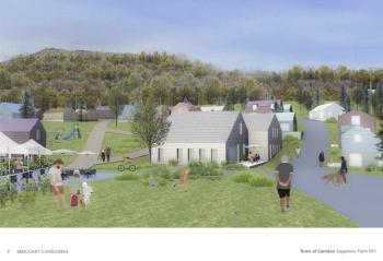 The Midcoast Cohousing calls for a variety of building types.