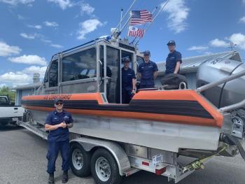 Rockland Coast Guard. (Photo courtesy Thomaston Grammar School)
