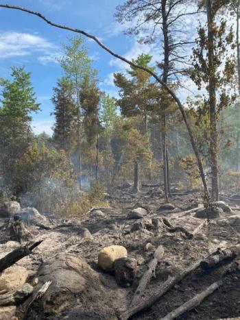 (Photo courtesy Thomaston firefighter Jamie Leo)