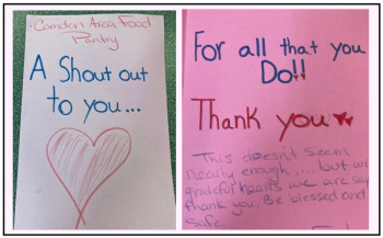 A Thank You note from an appreciative client.